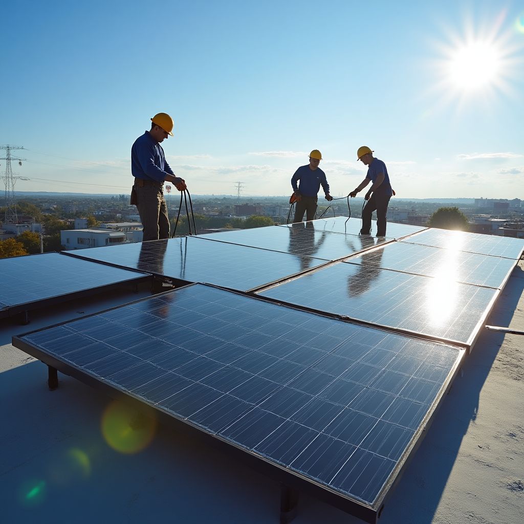 Instalación de paneles solares