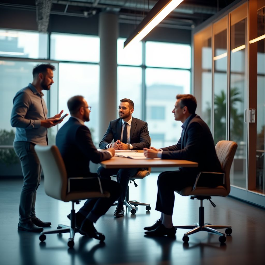 Equipo de expertos en inversiones en combustibles